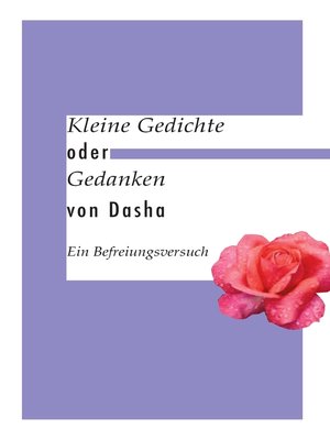 cover image of Kleine Gedichte oder Gedanken